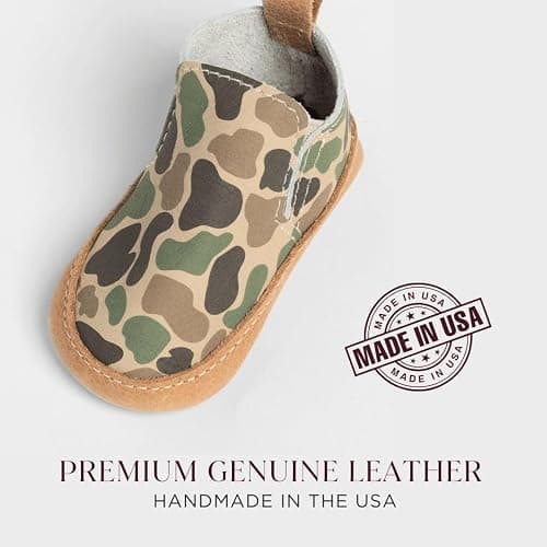 Freshly Picked Slip On Baby Shoe | Genuine Italian leather, elastic side panels, runs big. Sizes NB-5, soft sole. Handcrafted in Utah, USA. thumbnail 3