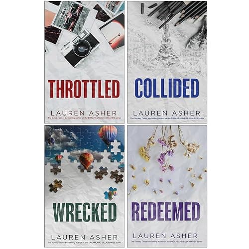 The Dirty Air Series 1-4 Books Collection Set By Lauren Asher (Throttled, Collided, Wrecked & Redeemed) thumbnail 5