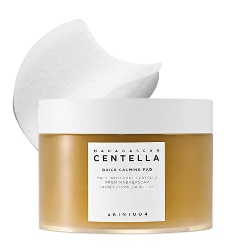 SKIN1004 Centella Quick Calming Pad, 70 Pads, Korean Face Toner Pad with Madagascar Centella Asiatica & Hyaluronic Acid, Hydrating & Soothing Facial Toner Pads for Gentle Exfoliation, Korean Skin Care - Image 1