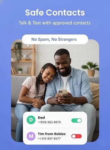Teracube Thrive Kids Smart Phone – Safe Android Phone for Kids & Teens with Parental Controls, Block/Limit Social Media and Internet, GPS, Talk & Text, Spam Blocker (Monthly Plan Required) thumbnail 7