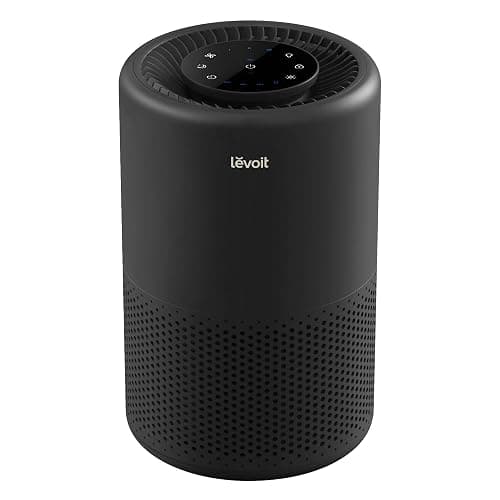 LEVOIT Air Purifier for Home Bedroom, Smart WiFi Alexa Control, AHAM VERIFIDE, 3-in-1 Filter with HEPA Sleep Mode for Allergies, Pollutants, Smoke, Dust, Core 200S-P, Black - Image 1