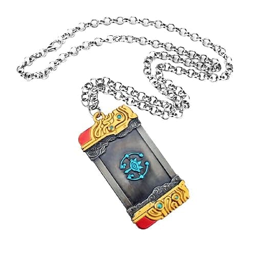 MEETCUTE Zelda Purya Necklace Latest,Necklace for Men and Women The Legend of Zelda Tears of the Kingdom Purya Pendant Necklace Cosplay Accessories thumbnail 6