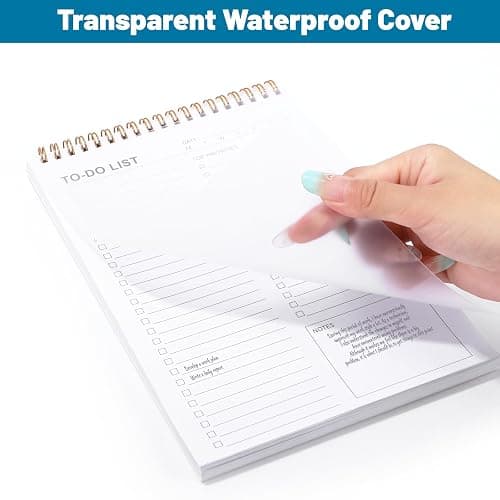 Thboxes To Do List Pad, Daily Planner Notebook Tear off 52 Sheets Double-Sided Printing, 9.8" X 6.7" Organiser Notebook for Work School Personal Organized, 100GSM Thick Paper thumbnail 5