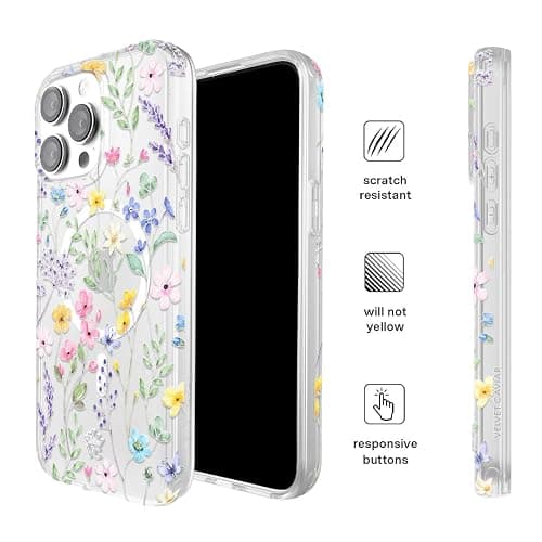 VELVET CAVIAR for iPhone 15 Pro Max Case Wildflower - Compatible with MagSafe [10ft Drop Tested] - Enchanted Floral Colorful Summer Vibes thumbnail 7