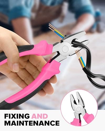 24pcs Home DIY Tool Kit for Household, Office & Garage - General Repair Small Hand Tool Set with Storage Case thumbnail 5