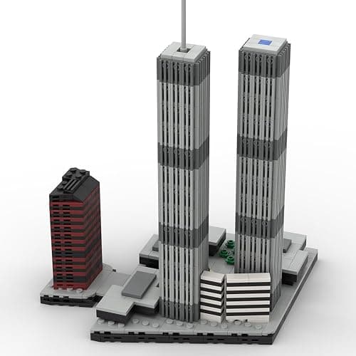 StrucToys World Trade Center Building Blocks, 1/2000 World Famous Architectural, 982pcs Assemble Model for Ault to Build and Display thumbnail 8