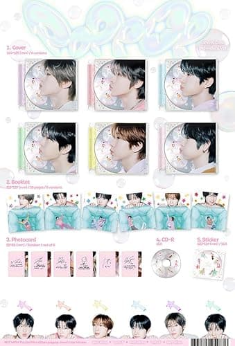 NCT WISH POPPOP [Jewel 7 SET Ver.] 2nd Mini Album All Cover + Group Cover + CD + Photobook + Photocard + Sticker thumbnail 2