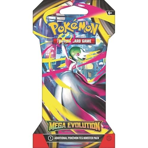 Pokemon TCG: Mega Evolution Sleeved Booster Pack - 10 Cards thumbnail 2