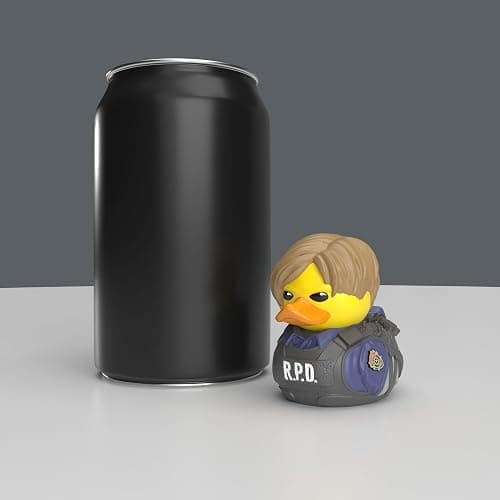 TUBBZ Mini: Resident Evil - Leon S Kennedy Figurine en Vinyle De Mini Canard en Cosplay thumbnail 6