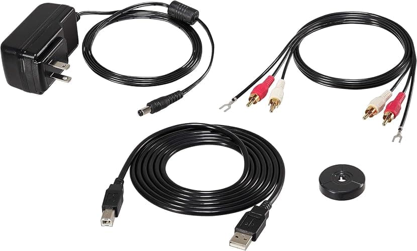 Audio-Technica LP120xBTUSB Direktangetriebener Plattenspieler (Bluetooth & USB) Schwarz thumbnail 5