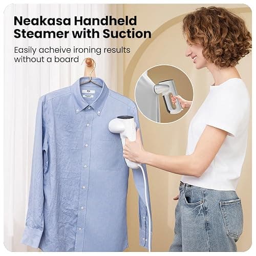 Neakasa Magic 1 Vacuum Steamer, 2300Pa Powerful Suction, HandheId Steam Iron with Airlron Technology for 3x Faster Ironing thumbnail 3