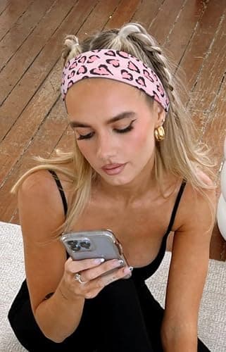 TERSE Leopard Headbands for Women Trendy Women Hair Accessories: Cute Cheetah Head Bands for Women's Hair, Fashion Hairbands 6PCS thumbnail 2