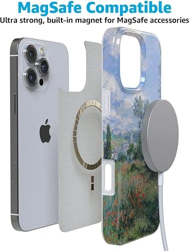 Casely iPhone 16 Pro Max Case | Monet's View | The Met Museum | Compatible with MagSafe | Classic Ultra Slim Design thumbnail 7