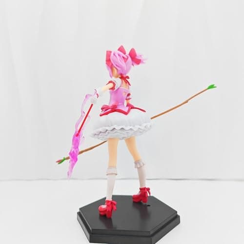 FBAWCJ Kaname Madoka Figure,7in Cute Girl Anime Action Figurine Model Collectibles Gift (Style A) thumbnail 6