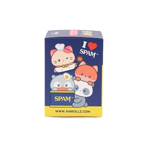 Anirollz Miniz SPAM Officially Licensed Blind Surprise Box 3.5 Inch Plush Keychain Collectible Random Character Charm Keyring Accessory thumbnail 5