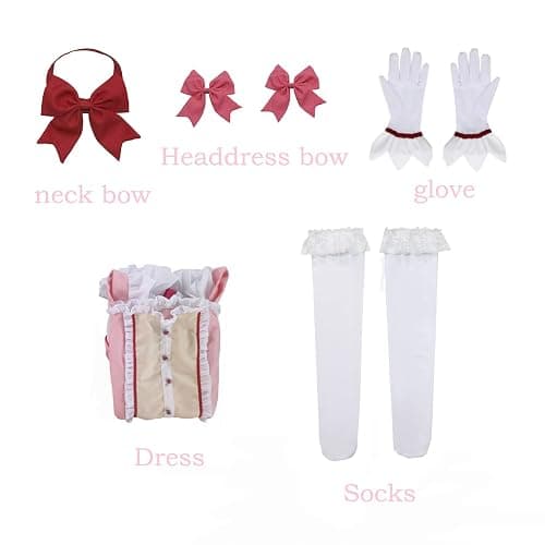 ETERNALMARK Puella Magi Madoka Magica Cosplay Costume Outfits Women Halloween Suits thumbnail 6