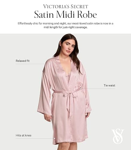Victoria's Secret Satin Robe for Women (XS-XXL) thumbnail 6