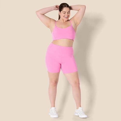 Amazon Essentials Women's Active FormFlex Buttery Soft High Waist Yoga Biker Shorts thumbnail 8