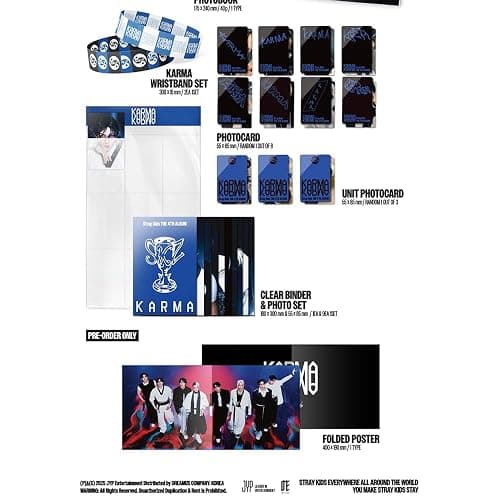 Karma, 4° album di Stry Kids Karma Limited VER, con regalo pre-ordine e set di 3 foto extra thumbnail 3