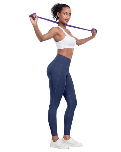 LZYVOO Leggings with Pockets for Women, 6 Packs Soft High Waisted Tummy Control Workout Yoga Pants thumbnail 4