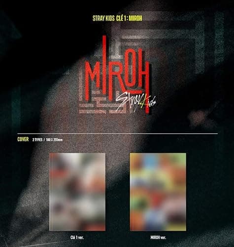 STRAY KIDS SKZ : CLE 1 : Miroh Album (Cle 1 Version) 4th Mini Standard Album CD-R+Cover+Photobook+3 QR Photocards thumbnail 2