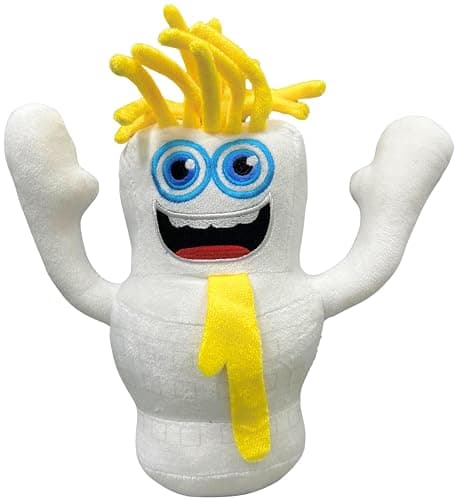 ULTHOOL Steal a Brainrot Plush Toys, Adorable Brainrot Spaghetti Tualetti, Collectible Brain Rot Plush Gift for Fans (Spaghetti Tualetti) - Image 1