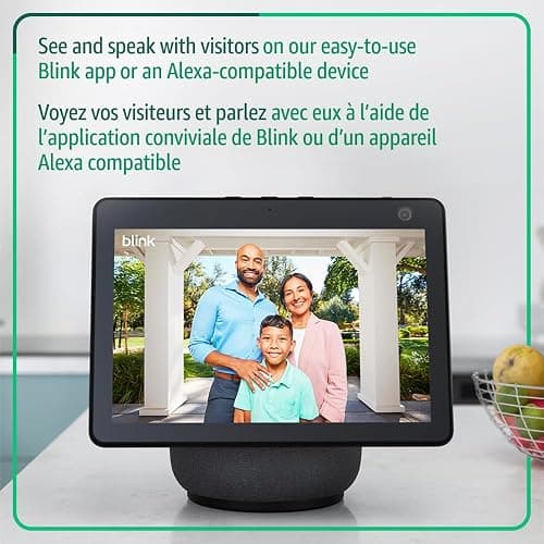 All-new Blink Video Doorbell + Outdoor 4 – Wireless smart security cameras, head-to-toe HD view, two-year battery life. Sync Module Core included – 3 camera system + Video Doorbell thumbnail 4