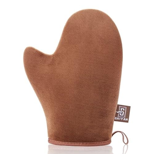 GAIYAH Self Tanning Mitt Applicator Self Tanner Mitt Applicator Tanning Mitts Self Tanner With Thumb Ultra Soft Tanning Glove For Self Tan Mitt - Image 1