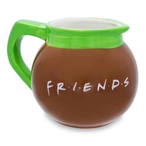 Silver Buffalo Friends Central Perk Coffee Pot Ceramic 3D Sculpted Mug, 20 Ounces thumbnail 6
