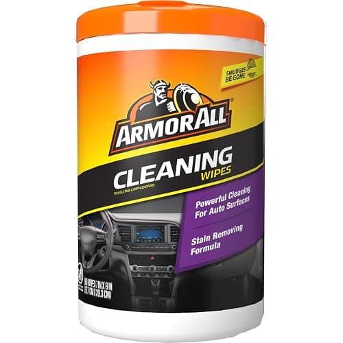 Armor All Car Cleaning Wipes, Wipes for Car Interior and Car Exterior, 90 Wipes Each thumbnail 7