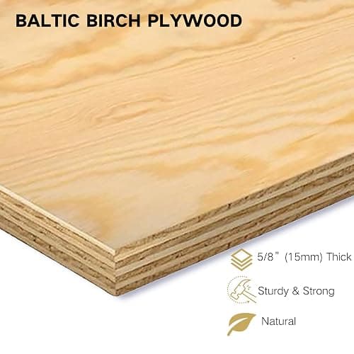Sound Town DIY 2 x 4U Studio Rack with Baltic Birch Plywood, Weathered Brown for Recording Room, Home Studio (SDRK-D4B) - 2 x 4U, Weathered Brown thumbnail 6