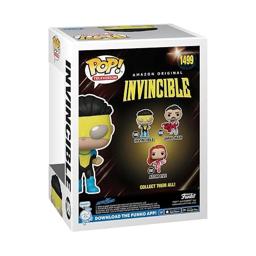 Funko POP! Television: Invincible - Mark Grayson - Invincible - Vinyl-Sammelfigur - Geschenkidee - Offizielle Handelswaren - Spielzeug Für Kinder und Erwachsene - TV Fans - Modellfigur Für Sammler - Einheitsgröße - Mehrfarben thumbnail 3