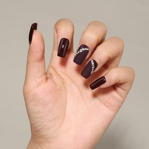 MAYCHAO 15ML Gel Nail Polish 1Pc Deep Cherry Red Nail Polish Soak Off UV LED Blood Red Nail Gel Polish Nail Art Starter Manicure Salon DIY at Home, 0.5 OZ thumbnail 7