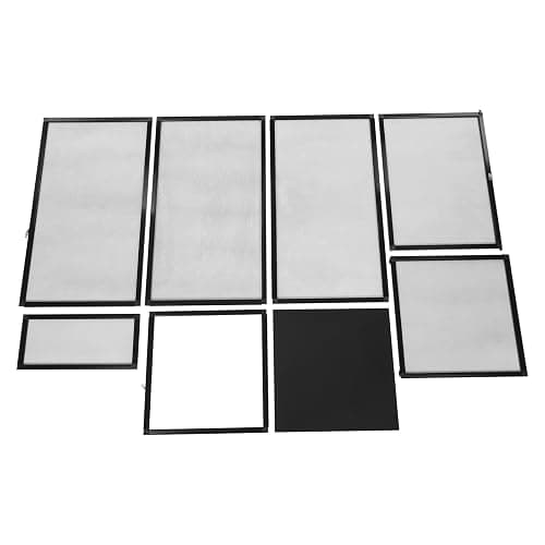 Reptile Terrarium Cage, 31.5" x 17.7" x 17.7" Butterfly Cage Terrarium with Mesh Panel, Pet Feeding Net Box with Metal Latch, for Chameleon, Tree Frog, Arboreal, for Reptiles and Small Insects thumbnail 9