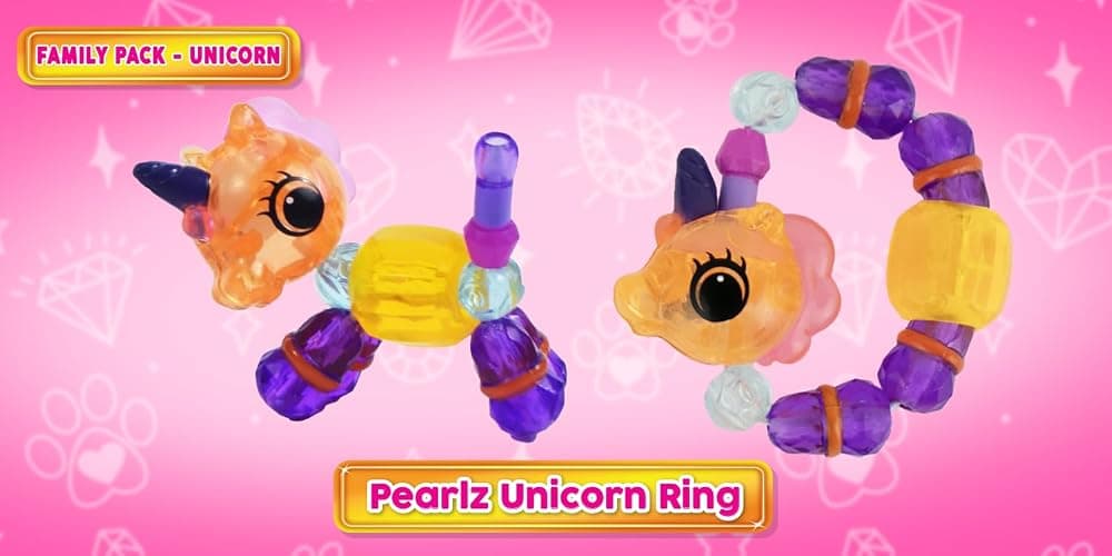 Twisty Petz Family Pack Unicorns, Includes Two Bracelets and Four Rings. For ages 6-12 thumbnail 8