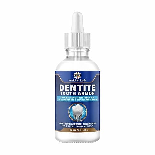 Original Dentite Tooth Armor Liquid | Nano Hydroxyapatite Remineralization Drops to Restore Tooth Enamel & Support Sensitivity Relief | at-Home Enamel Repair for Stronger Teeth | 60 ml - Image 1
