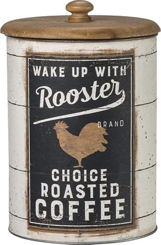 Primitives by Kathy 39060 Farmhouse Tin Canisters, Sugar/Coffee/Flour thumbnail 4