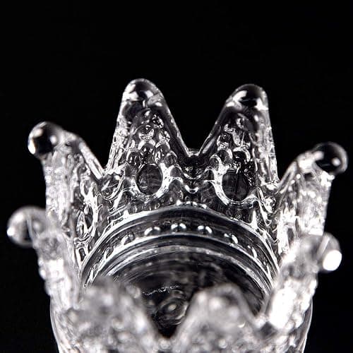 KADS 2 PCS Crown Nair Art Acrylic Liquid Powder Glass Dappen Dish Cup Nails Art Pen Holder Nail Crystal Bowl Dapping Dish Glass Crystal Cup thumbnail 5