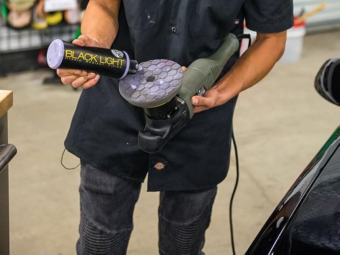 Chemical Guys Black Light Hybrid Radiant Finish - Premium Glaze and Sealant for Black and Dark Colored Cars - Enhances Depth, Gloss and Protection on Cars, Trucks, SUVs and More, 16 fl oz Bottle thumbnail 5