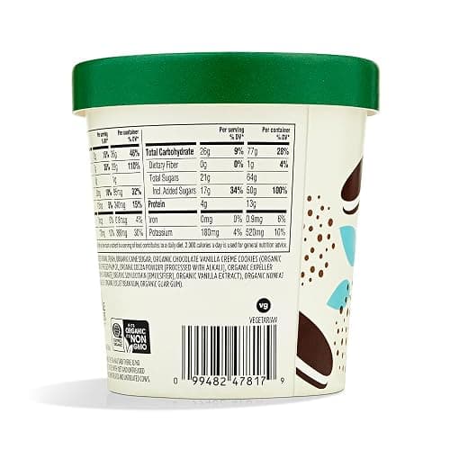 365 by Whole Foods Market, Organic Cookies & Cream Ice Cream, 1 pint thumbnail 3