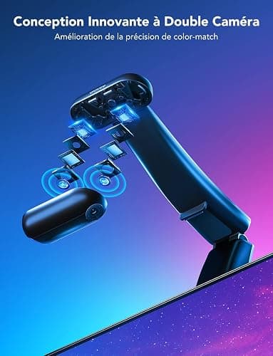 Govee T2 Envisual avec Double Caméras, Rétroéclairage LED RGBIC Wi-FI 3,6m pour Téléviseurs 55-65 Pouces, Double Perles Lumineuses, s'adapte aux TV Ultra-Fins thumbnail 6