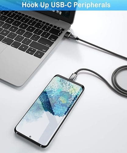 Elebase USB to USB C Adapter 4 Pack,USBC Female to A Male Car Charger,Type C Converter for iPhone 16 16e Pro Max,15 14 13 12 Plus,Apple Watch iWatch 10 9 8,Airpods,iPad Air Mini 6 7,Samsung Galaxy S25 - Black thumbnail 2