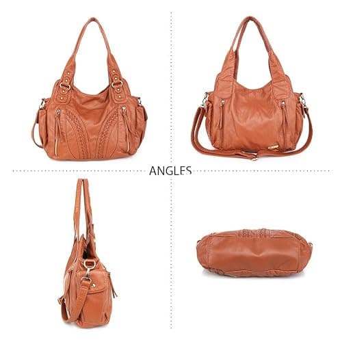 Montana West Hobo Bag Soft Handbag with Crossbody Strap | Everyday Use Purses for Women, Large Capacity Handbag, Casual Hobo Bag thumbnail 6