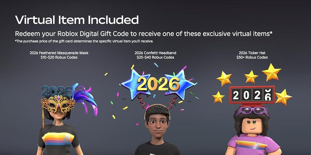Roblox Digital Gift Card - 2,000 Robux [Includes Exclusive Virtual Item] [Digital Code] thumbnail 2