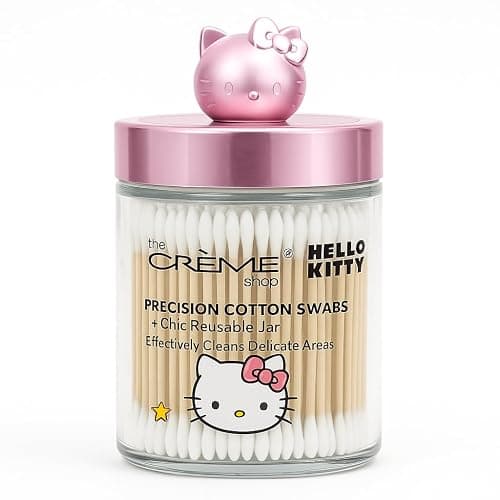 The Creme Shop Hello Kitty Cottons swabs & Cotton Pads Set of 2 thumbnail 2