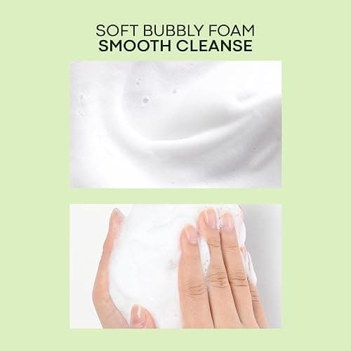 TONYMOLY The Chok Chok Green Tea Foaming Facial Cleanser for Women & Men, Hydrating Face Cleanser, Korean Skincare, Green Tea Face Wash thumbnail 3