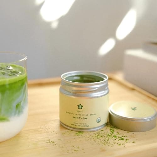 Nami Matcha | Okumidori First Harvest – 30g | USDA Organic, Smooth & Vibrant Green Tea Powder | Antioxidant-Rich, L-Theanine for Calm Energy thumbnail 4