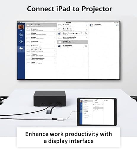 Apple MFi Certified USB-C to HDMI Adapter 4K@60Hz for iPhone 16 15 MacBook Pro Air iPad Pro, Digital AV HDMI 2.0 Cord Compatible with Samsung Galaxy S24 - 3 Ports - White - TPE thumbnail 5