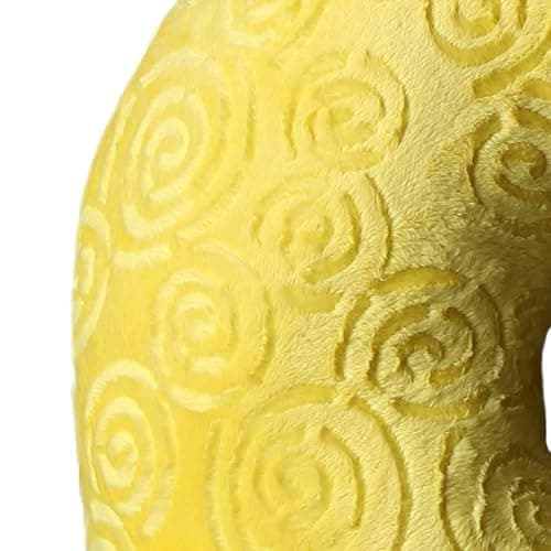 Snuggle Stuffs Crescent Moon Minky Plush Yellow Throw Pillow thumbnail 6