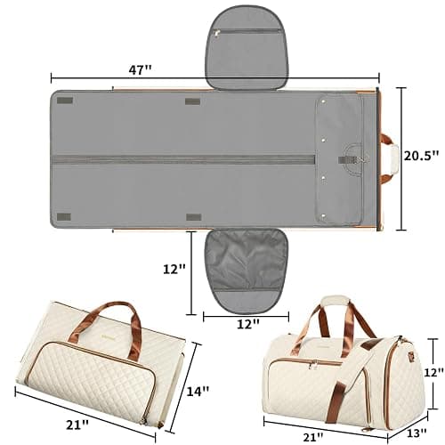 Convertible Garment Bag with Detachable Hanging Suit Bag thumbnail 2
